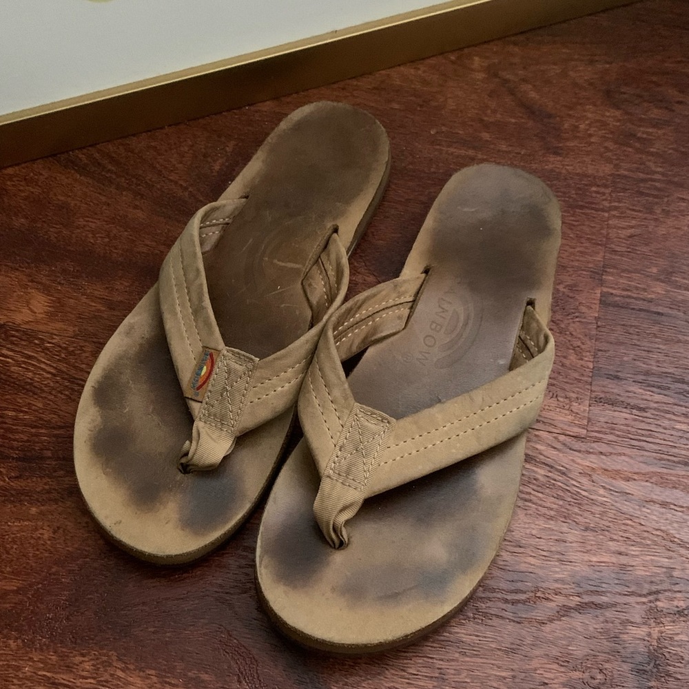 Rainbow sandals